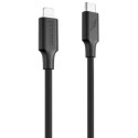 Кабель Proove Striped Silicone Type-C to Lightning 1m Black (CCSS00002101)