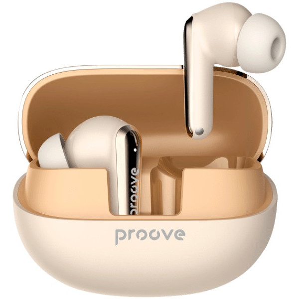 Bluetooth-гарнитура Proove Blitz TWS with ANC Beige (TWBL00010007)