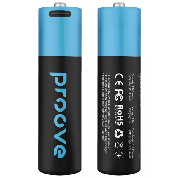 Акумулятори Proove Compact Energy AA 2 pcs Black (RBCE26010008)