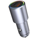Автомобильное зарядное устройство Proove Double Energy Plus 53W (USB + Type-C) Metal Gray (ACDE53110004)