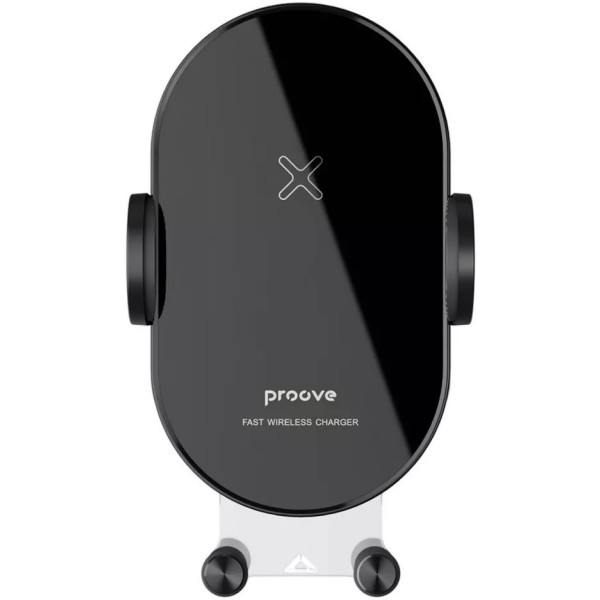Автомобільний тримач з БЗП Proove Rounded Energy 15W Black (WHRE15010001)
