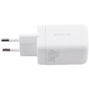 Сетевое зарядное устройство Proove Silicone Power 40W (Type-C + Type-C) White (WCSP4020002)