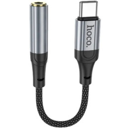 Адаптер Hoco LS36 Fresh Digital Type-C to 3.5 mm audio converter Black