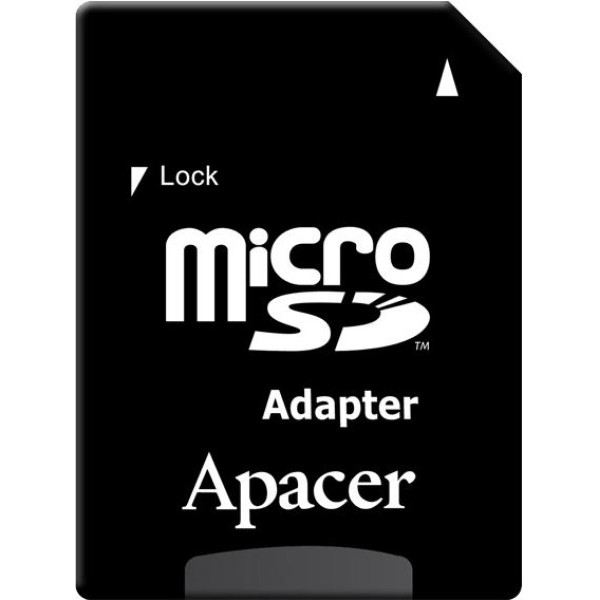 Карта пам'яті Apacer microSDXC 64GB UHS-I Class 10 + SD-адаптер (AP64GMCSX10UB-R)
