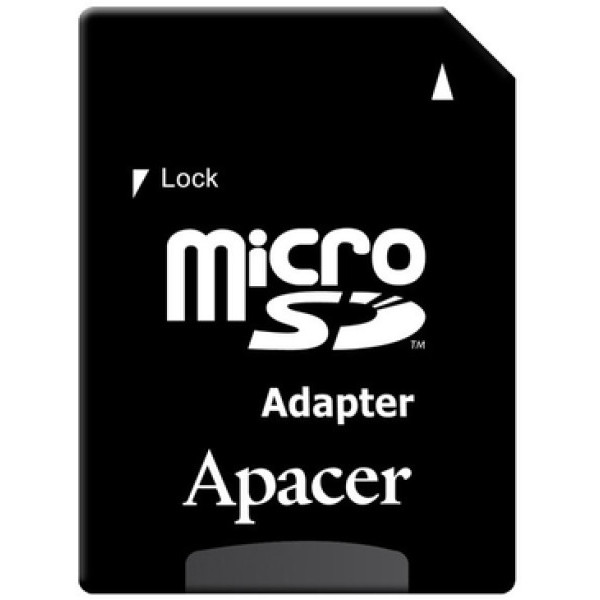 Карта пам'яті Apacer microSDXC 128GB UHS-I Class 10 + SD-адаптер (AP128GMCSX10UB-R)