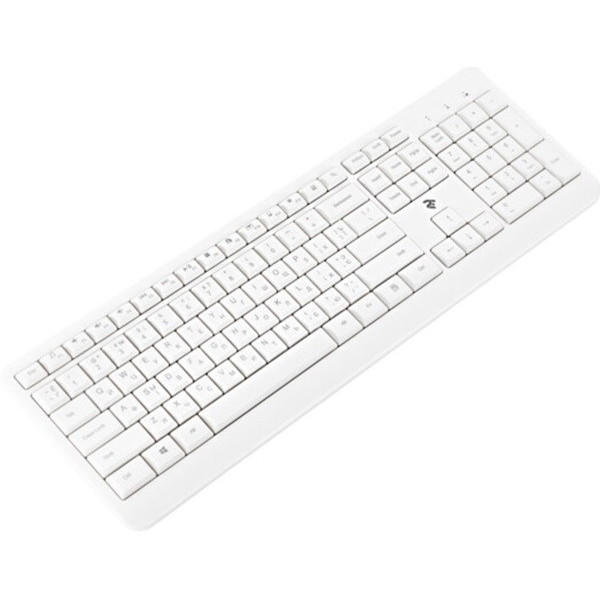 Клавіатура 2E KS220 WL Ukr White (2E-KS220WW)