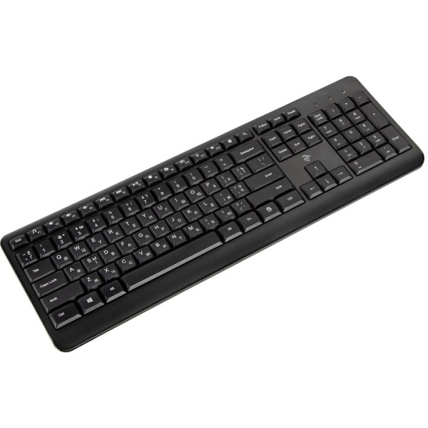 Клавіатура 2E KS220 WL Ukr Black (2E-KS220WB)