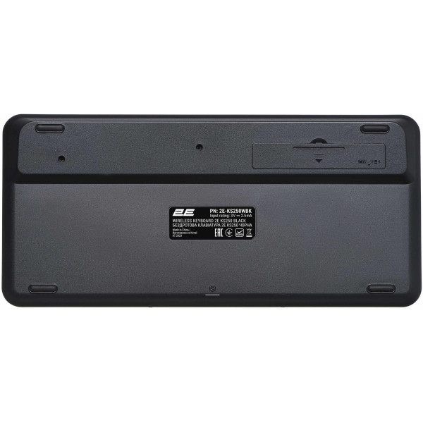 Клавиатура 2E KS250 WL BT Black (2E-KS250WBK_UA)