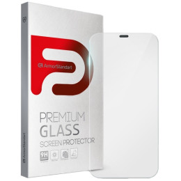 Захисне скло ArmorStandart Ultrathin Clear Dustproof для iPhone 12 Pro Max Clear (ARM59576) 2