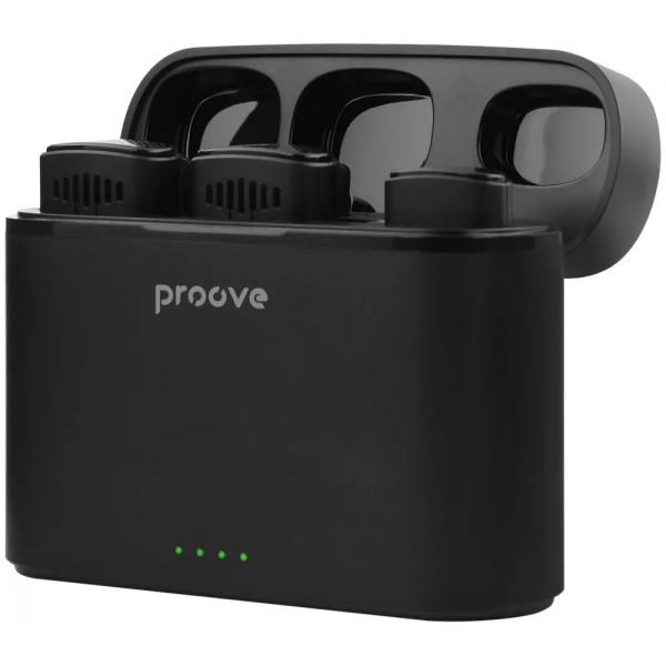 Мікрофон петличний бездротовий Proove Demo Lightning Black (PMDM00010102)