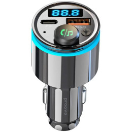 FM-трансмітер Proove FM Launcher Nexus 30W (PD+QC3.0) Type-C+USB Black (FMNX30110001)