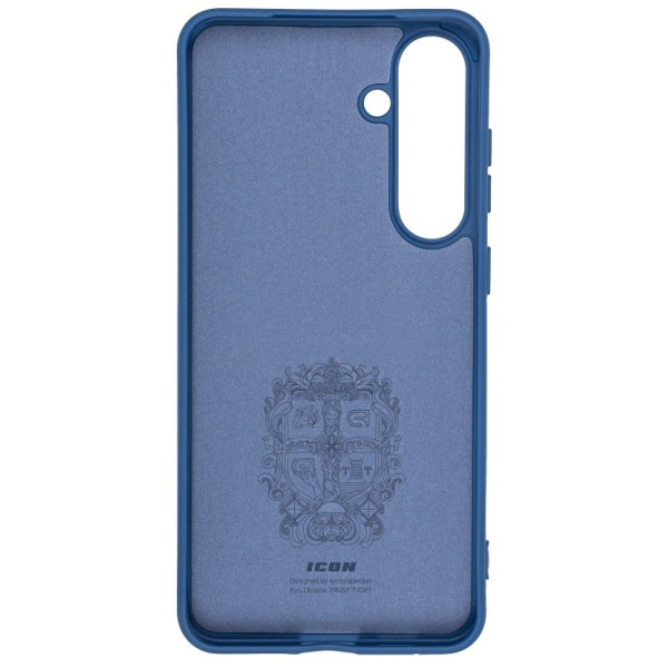 Чохол ArmorStandart Icon для Samsung S24 Plus S926 Dark Blue (ARM72493)