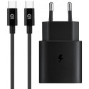 Сетевое зарядное устройство ArmorStandart AR-TA800 USB-C 25W + cable Type-C to Type-C Black (ARM77720)