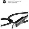 Мережевий зарядний пристрій ArmorStandart AR-TA800 USB-C 25W + cable Type-C to Type-C Black (ARM77720)