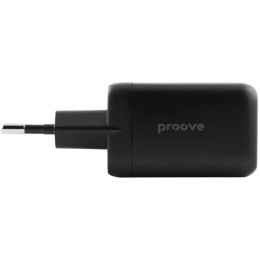 Мережевий зарядний пристрій Proove Silicone Power 40W (Type-C + Type-C) Black (WCSP4020001)