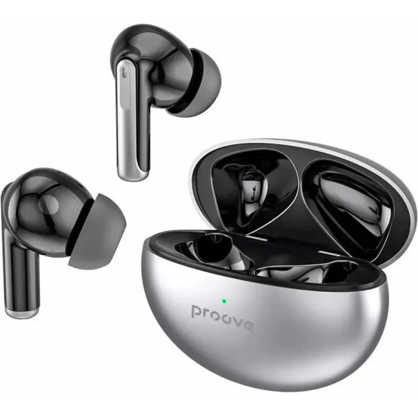 Bluetooth-гарнітура Proove Thunder Buds TWS with ANC Gray (TWTB00010003)