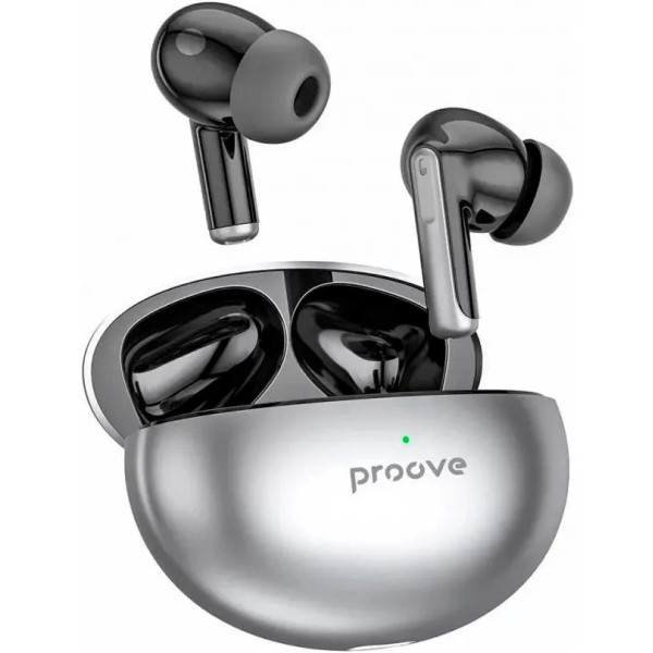 Bluetooth-гарнітура Proove Thunder Buds TWS with ANC Gray (TWTB00010003)