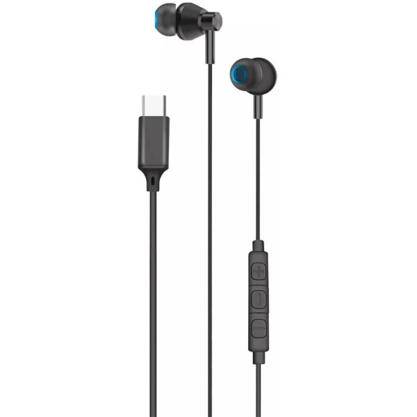 Наушники Proove Scape C2 Type-C Black (WESC20000201)