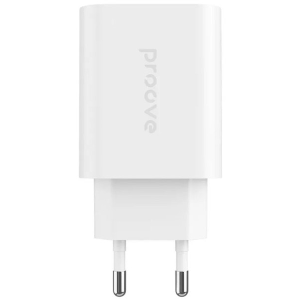 Сетевое зарядное устройство Proove Rapid 30W 2 USB + Type-C White (WCRP30210002)