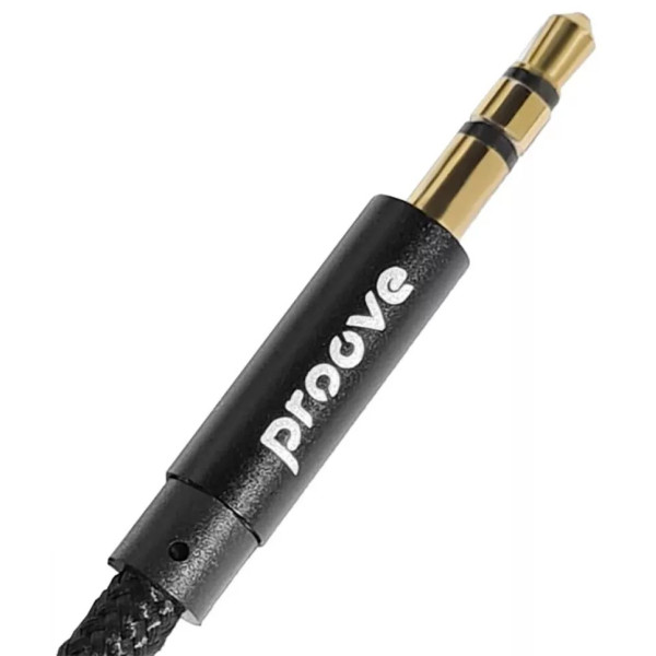 AUX кабель Proove Weft 1m Black (ACWF00005801)