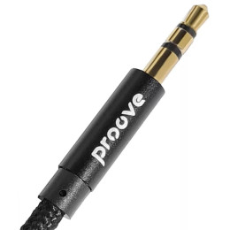 AUX кабель Proove Weft 1m Black (ACWF00005801)