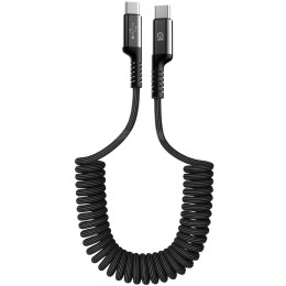 Кабель ArmorStandart AR17 Spiral Type-C to Type-C 3A 1m Black (ARM75392)