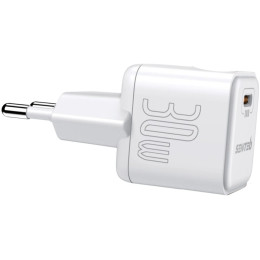 Сетевое зарядное устройство SENTEO Z-09 1Port USB-C PD 30W White