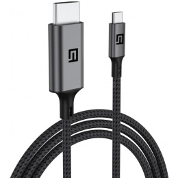 Кабель ArmorStandart USB Type-C to HDMI 4K 60Hz 2m Black (ARM76891)