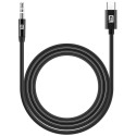 Аудіо-кабель ArmorStandart USB Type-C Male to 3.5mm (mini-Jack) Male 1m Black (ARM76888)