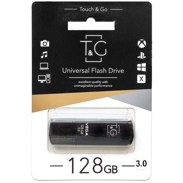 Флеш память T&G 121 8GB Vega Series Grey (TG121-8GBGY)