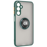Чехол ArmorStandart Frosted Matte Ring для Samsung A15 A155/A15 5G A156 Dark Green