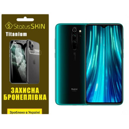 Полиуретановая пленка StatusSKIN Titanium для Xiaomi Redmi Note 8 Pro Глянцевая