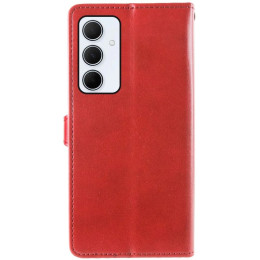 Чохол-книжка Getman Gallant для Samsung A35 5G A356 Червоний