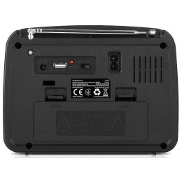 Радіоприймач REAL-EL X-520 Black (EL121800006)