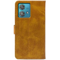 Чехол-книжка Crazy Horse Clasic для Motorola Edge 40 Neo Camel (Front)