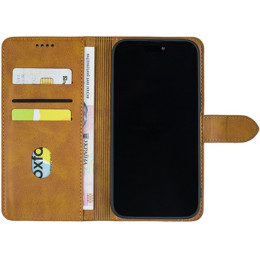 Чехол-книжка Crazy Horse Clasic для Motorola Edge 40 Neo Camel (Front)