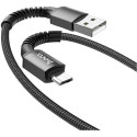 Кабель Hoco X71 Especial USB to Micro 2.4A 1m Black