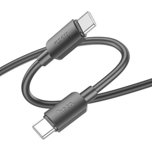 Кабель Hoco X96 Hyper Type-C to Type-C 60W 1m Black
