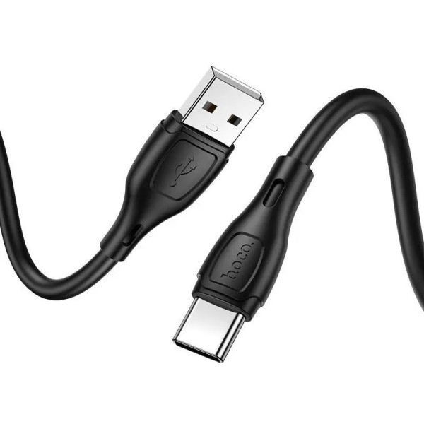 Кабель Hoco X61 Ultimate USB to Type-C 2.4A 1m Black