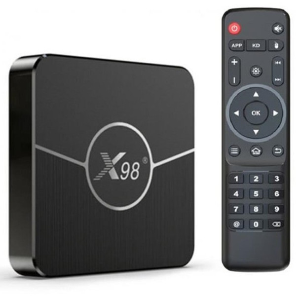 ТВ-приставка Smart TV X98 Plus 4/32GB Black