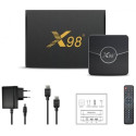 ТВ-приставка Smart TV X98 Plus 4/32GB Black