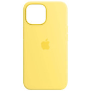 Silicone Case для iPhone 15 Pro Yellow