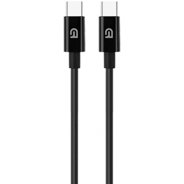 Мережевий зарядний пристрій ArmorStandart ABMHJ83 20W USB-C + cable Type-C to Type-C Black (ARM77723)