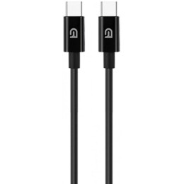 Мережевий зарядний пристрій ArmorStandart ABMHJ83 20W USB-C + cable Type-C to Type-C Black (ARM77723)