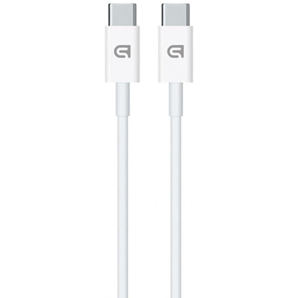 Мережевий зарядний пристрій ArmorStandart AMHJ83 20W USB-C + cable Type-C to Type-C White (ARM77725)