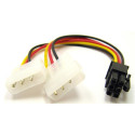 Кабель питания Atcom 6pin-2molex (16185)