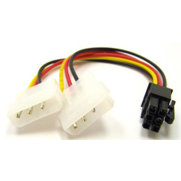 Кабель питания Atcom 6pin-2molex (16185)