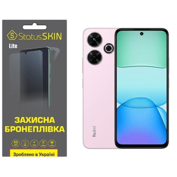Полиуретановая пленка StatusSKIN Lite для Xiaomi Redmi 13 4G/Poco M6 4G Матовая
