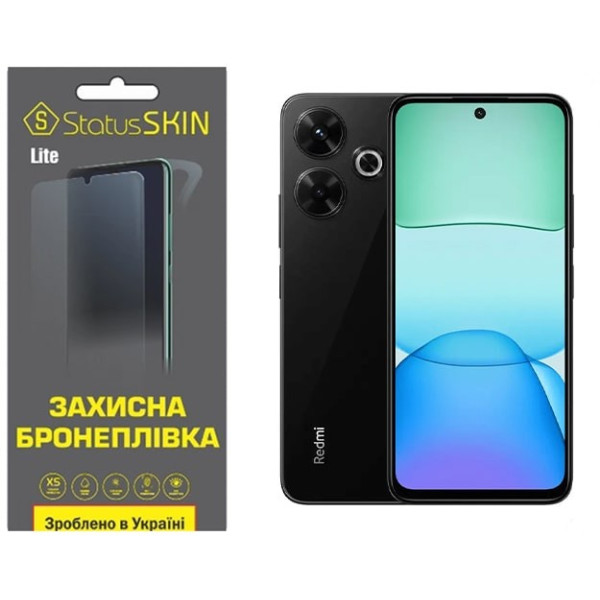 Поліуретанова плівка StatusSKIN Lite для Xiaomi Redmi 13 4G/Poco M6 4G Глянцева