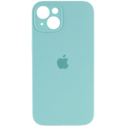 Silicone Case Full Camera для iPhone 15 Plus Marine Green